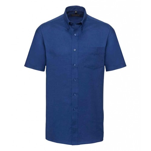 Oxford Shirt - Short Sleeved | Royal Blue